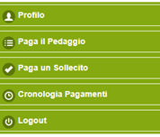 pagare pedaggio