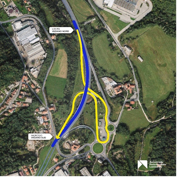 Tangenziale di Varese A60 - Chiusura per manutenzione del viadotto Vedano.